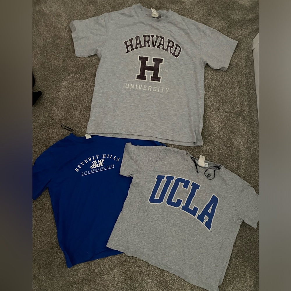 NWOT H&M Graphic T-Shirts (Set of 3)